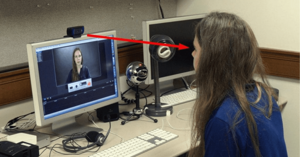 How to Place Webcam at Eye Level